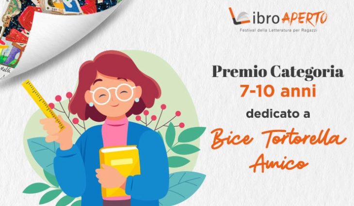 A Libro Aperto Festival il premio della giuria 7-10 anni sarà dedicato all’indimenticata maestra  Bice Tortorella Amico