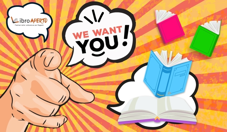 We want you! Diventa un book ambassador di LIbro Aperto!