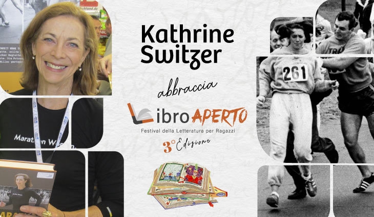 Kathrine Switzer abbraccia il Libro Aperto Festival