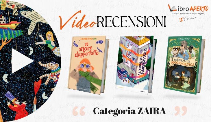Video recensioni libri giuria Zaira (narrativa, 7-10 anni)