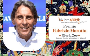 Il premio della giuria Zoe, Sport e Letteratura è dedicato a Fabrizio Marotta